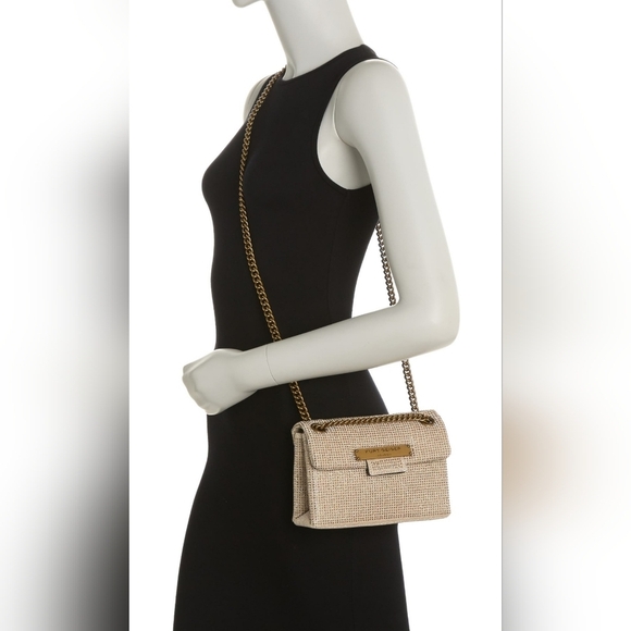 Kurt Geiger London Rhinestone Brixton Shoulder Bag. - Picture 2 of 5